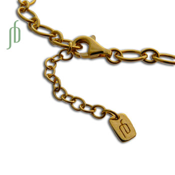 Charmas Bracelet Base Oval Chain Gold Vermeil #2