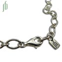 Charmas Bracelet Base Oval Chain Sterling Silver