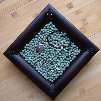 Bamboo Display Tray for Jewellery